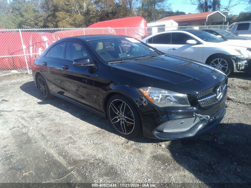 2018 Mercedes-Benz Cla 250 VIN: WDDSJ4EBXJN591178 Lot: 40921431