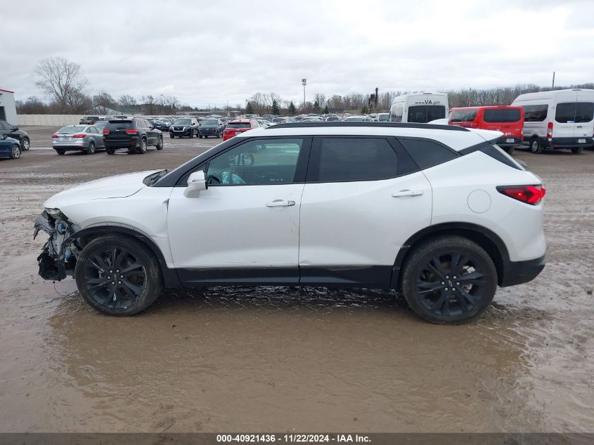 2021 Chevrolet Blazer Fwd Rs VIN: 3GNKBERS7MS508086 Lot: 40921436