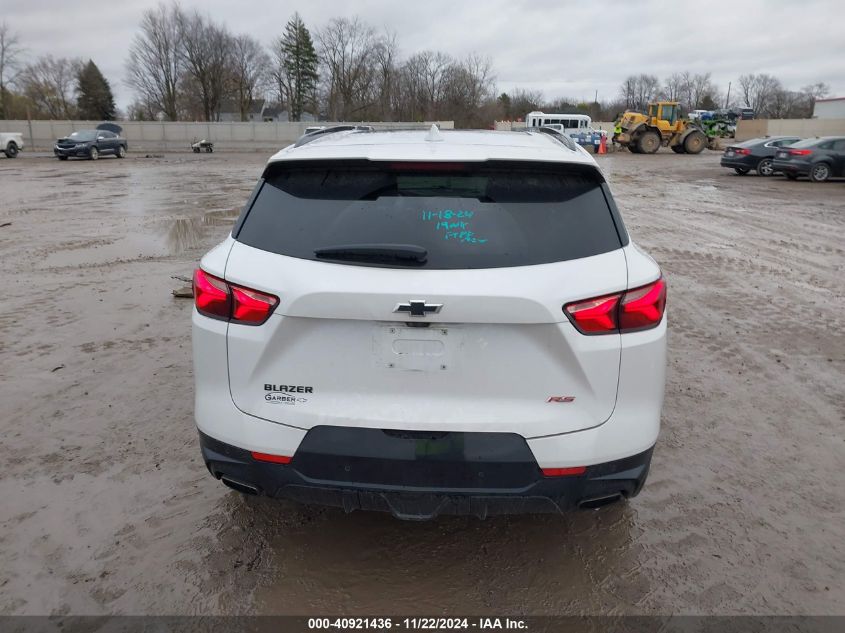 2021 Chevrolet Blazer Fwd Rs VIN: 3GNKBERS7MS508086 Lot: 40921436