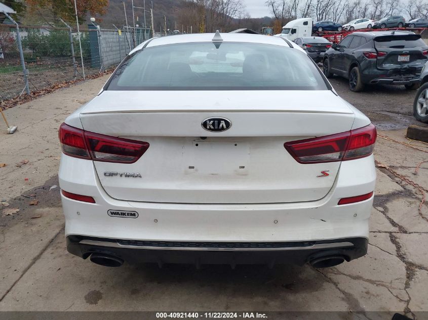 2020 Kia Optima S VIN: 5XXGT4L31LG399491 Lot: 40921440