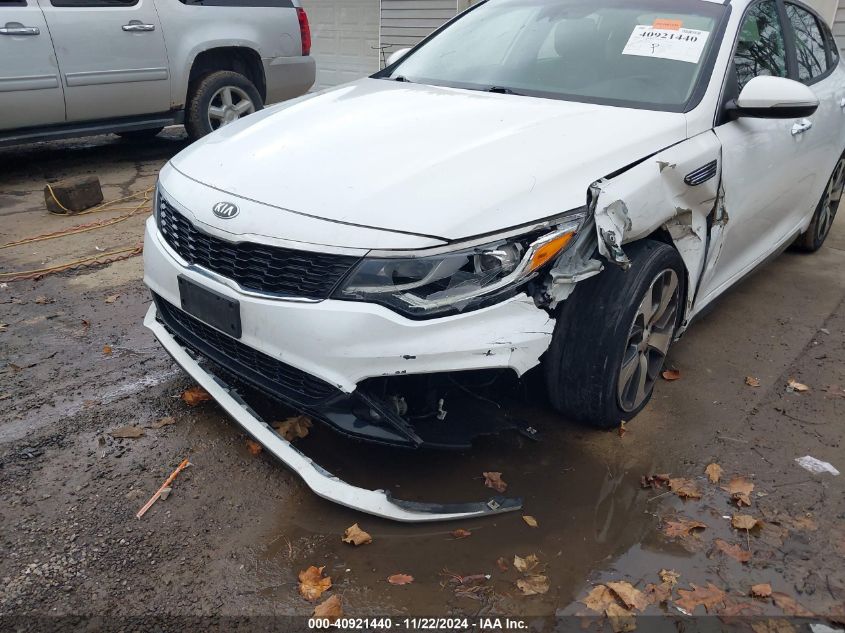 2020 Kia Optima S VIN: 5XXGT4L31LG399491 Lot: 40921440