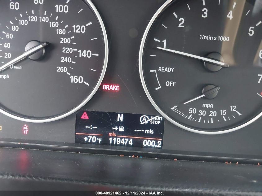 2013 BMW 328I VIN: WBA3C1G58DNR46283 Lot: 40921462