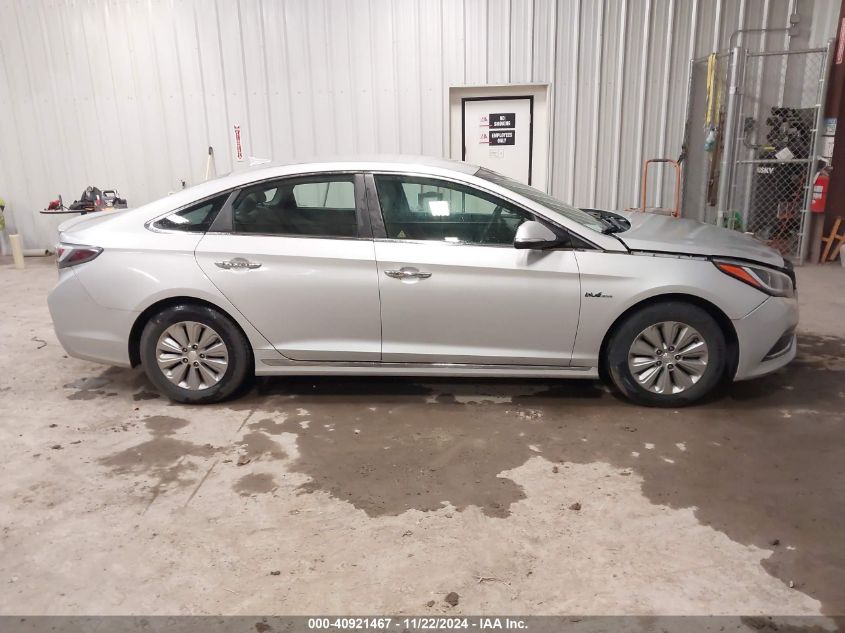 2016 Hyundai Sonata Hybrid Se VIN: KMHE24L12GA020147 Lot: 40921467