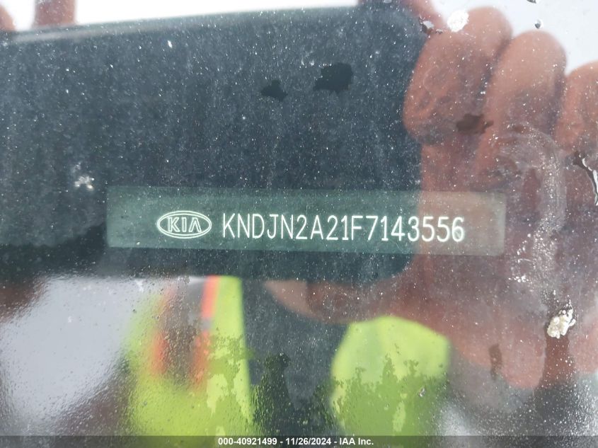 VIN KNDJN2A21F7143556 2015 KIA Soul no.9