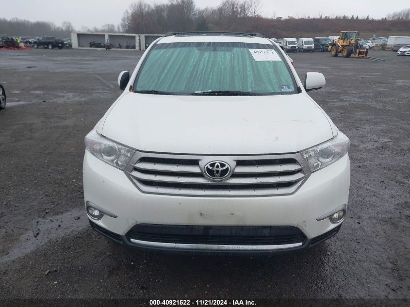 2013 Toyota Highlander Limited V6 VIN: 5TDDK3EH1DS205468 Lot: 40921522