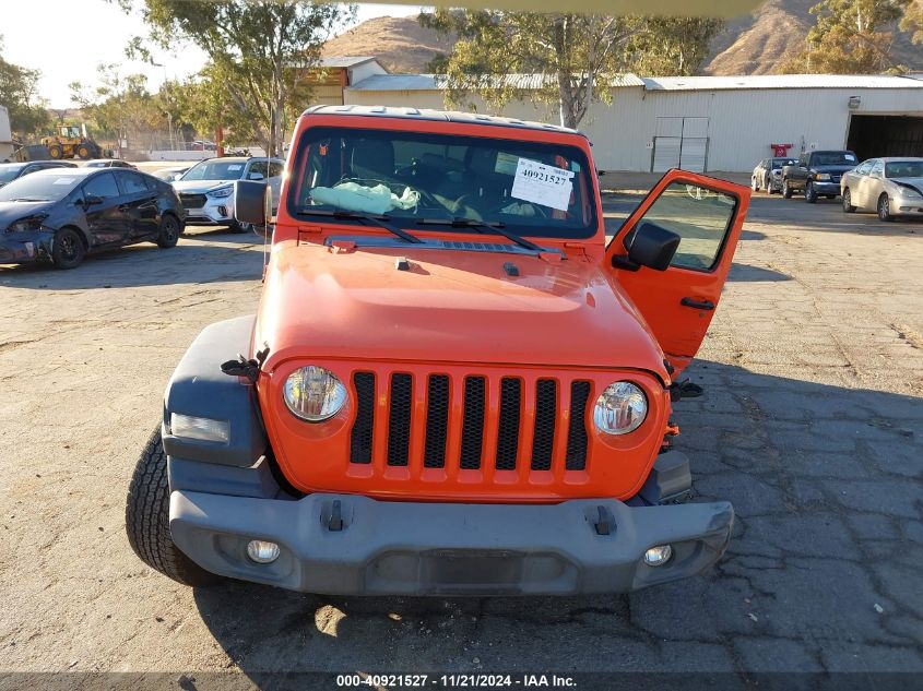 2019 Jeep Wrangler Unlimited Sport S 4X4 VIN: 1C4HJXDN4KW539039 Lot: 40921527