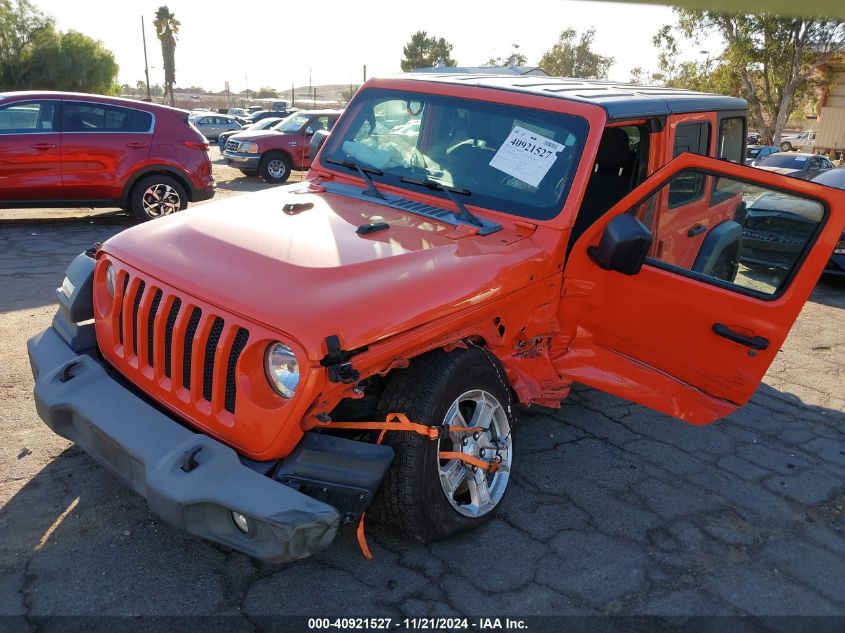 2019 Jeep Wrangler Unlimited Sport S 4X4 VIN: 1C4HJXDN4KW539039 Lot: 40921527