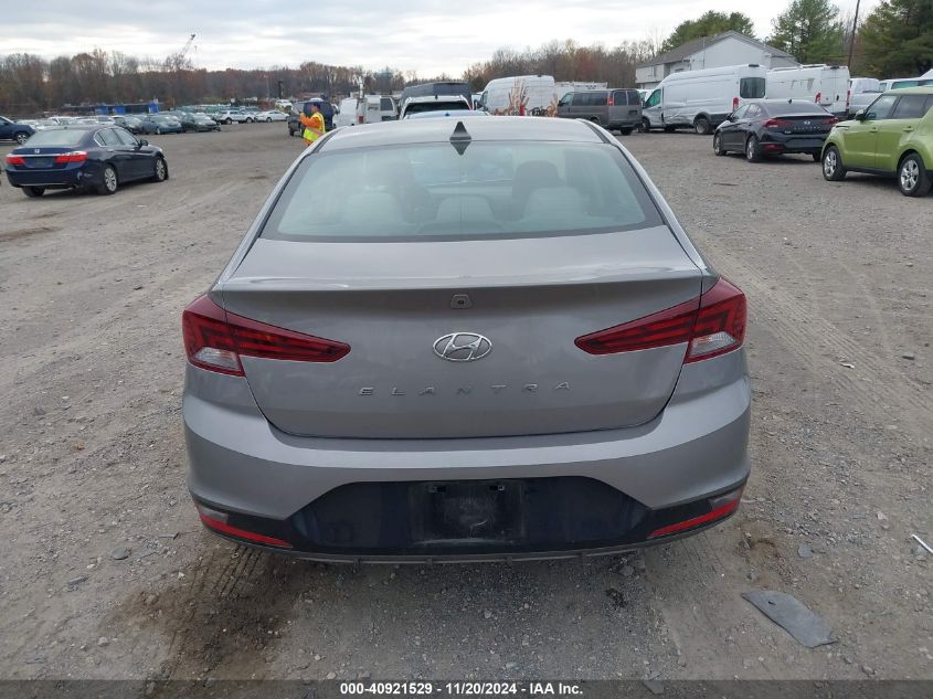 2020 Hyundai Elantra Sel VIN: KMHD84LF9LU996876 Lot: 40921529