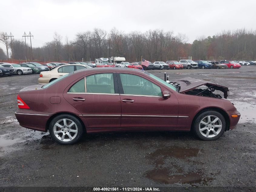 2007 Mercedes-Benz C 280 Luxury 4Matic VIN: WDBRF92H77F901322 Lot: 40921561