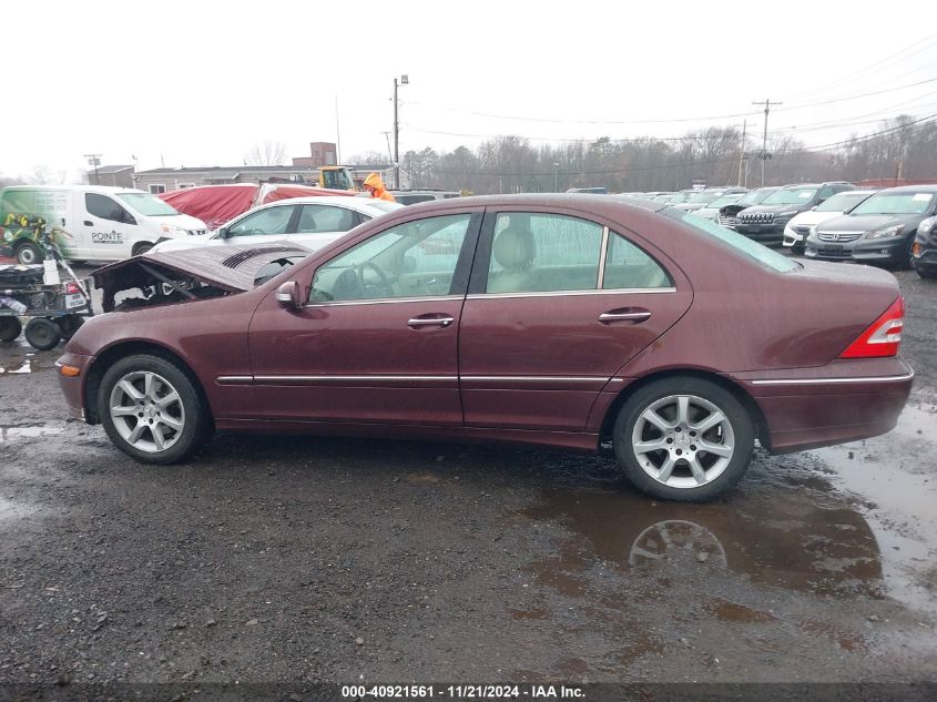 2007 Mercedes-Benz C 280 Luxury 4Matic VIN: WDBRF92H77F901322 Lot: 40921561