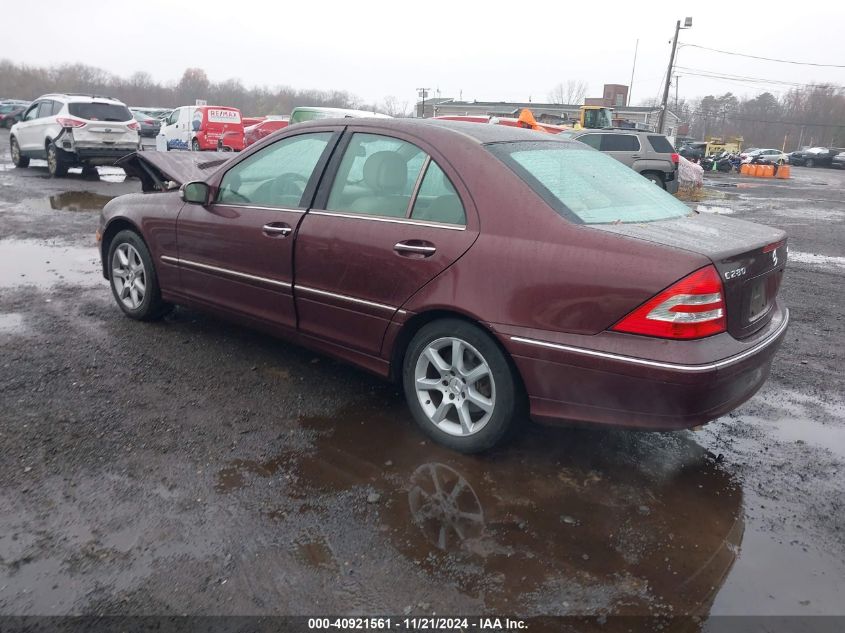 2007 Mercedes-Benz C 280 Luxury 4Matic VIN: WDBRF92H77F901322 Lot: 40921561