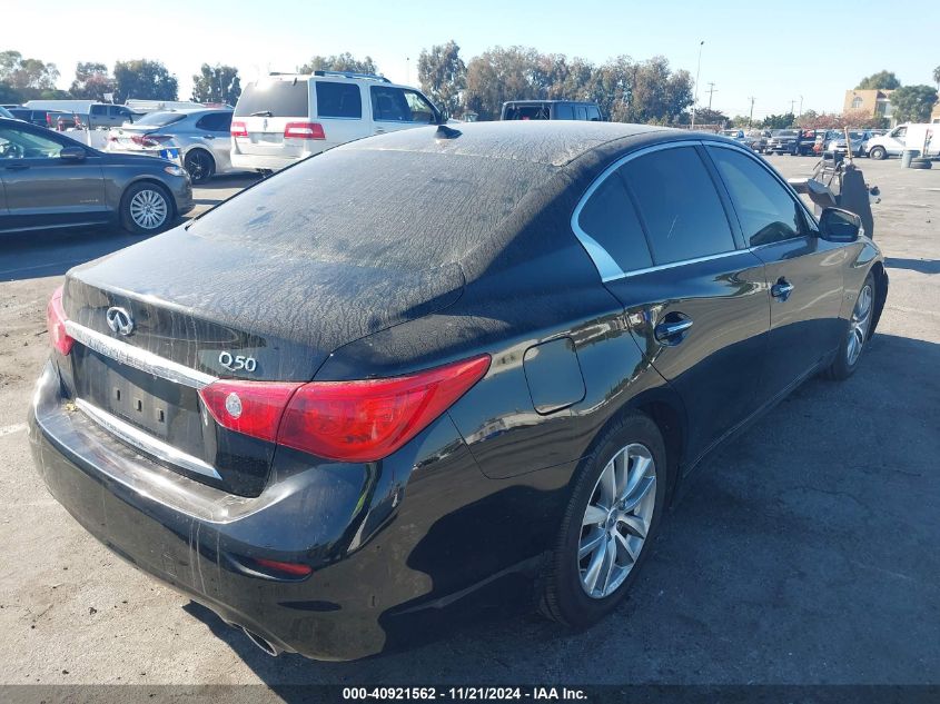 VIN JN1BV7APXFM355146 2015 INFINITI Q50 no.4