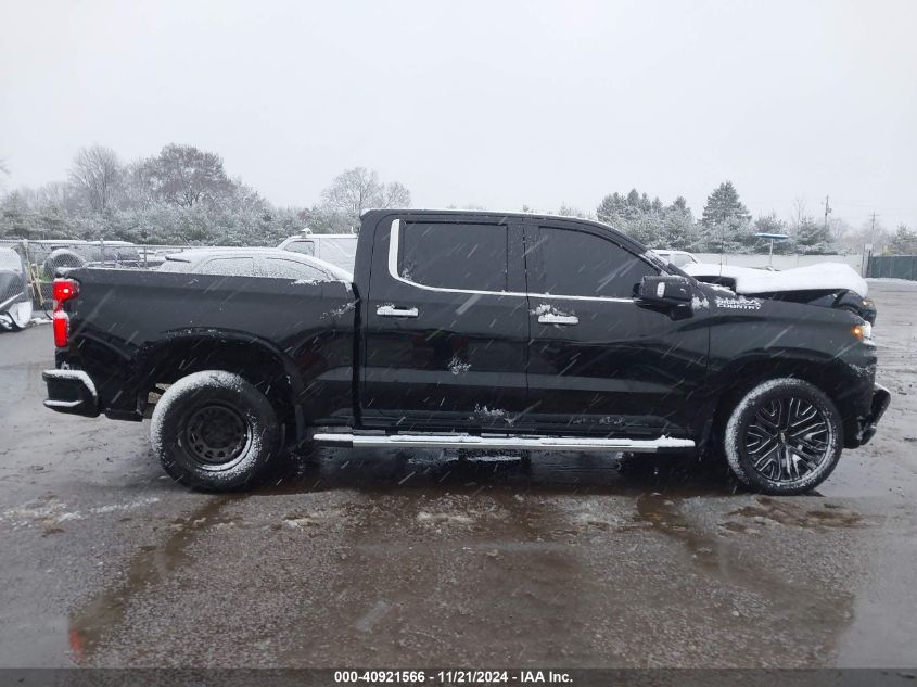 2022 Chevrolet Silverado 1500 Ltd 4Wd Short Bed High Country VIN: 3GCUYHEL8NG199801 Lot: 40921566