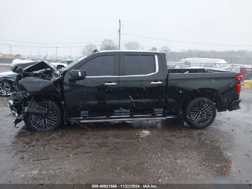 2022 Chevrolet Silverado 1500 Ltd 4Wd Short Bed High Country VIN: 3GCUYHEL8NG199801 Lot: 40921566