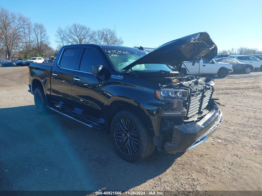 Vin: 3gcuyhel8ng199801, lot: 41411273, chevrolet silverado 1500 ltd 4wd  short bed high country 2022 img_1