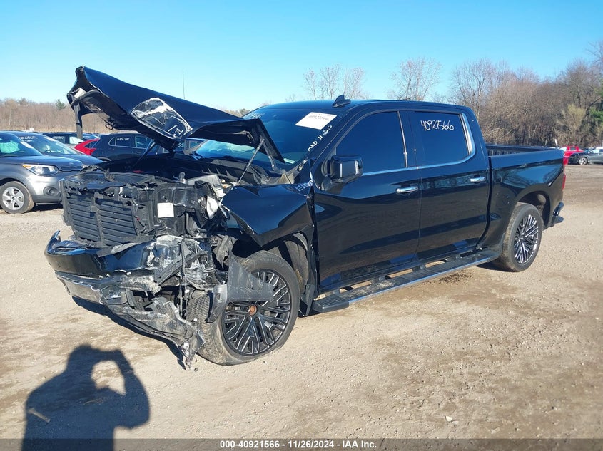 Vin: 3gcuyhel8ng199801, lot: 41411273, chevrolet silverado 1500 ltd 4wd  short bed high country 20222