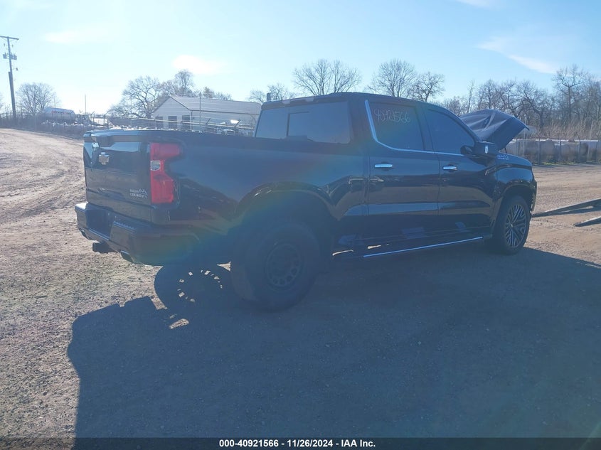 Vin: 3gcuyhel8ng199801, lot: 41411273, chevrolet silverado 1500 ltd 4wd  short bed high country 20224