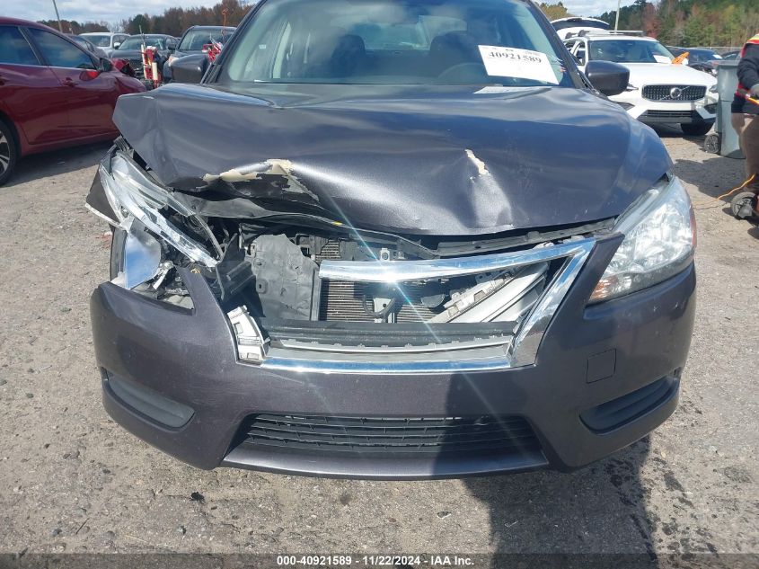 2015 Nissan Sentra Sv VIN: 3N1AB7AP3FL659207 Lot: 40921589