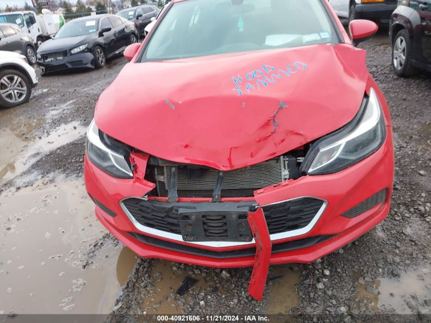 2017 Chevrolet Cruze Lt Auto VIN: 1G1BE5SM6H7209617 Lot: 40921606