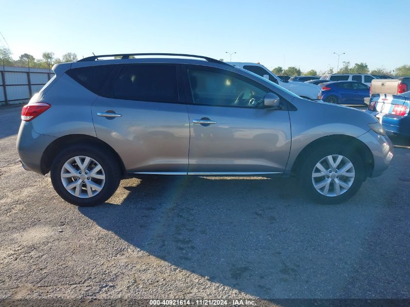 2012 Nissan Murano Sv VIN: JN8AZ1MWXCW200811 Lot: 40921614