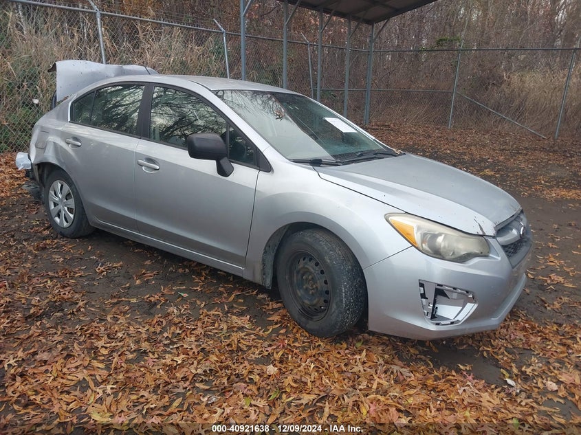 2012 SUBARU IMPREZA VIN: JF1GJAA61CH014327