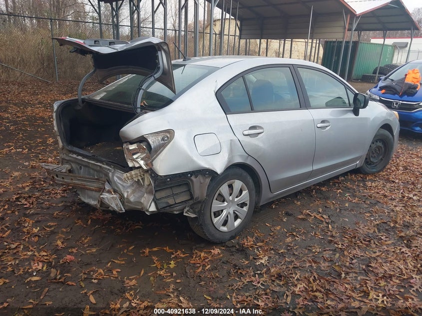 2012 SUBARU IMPREZA VIN: JF1GJAA61CH014327
