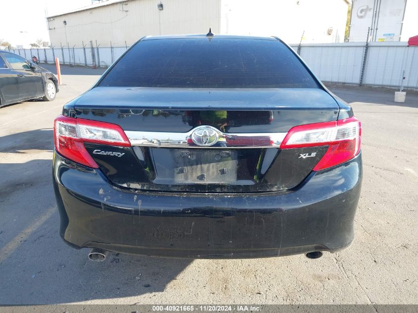 2012 Toyota Camry Xle V6 VIN: 4T1BK1FK3CU502477 Lot: 40921665