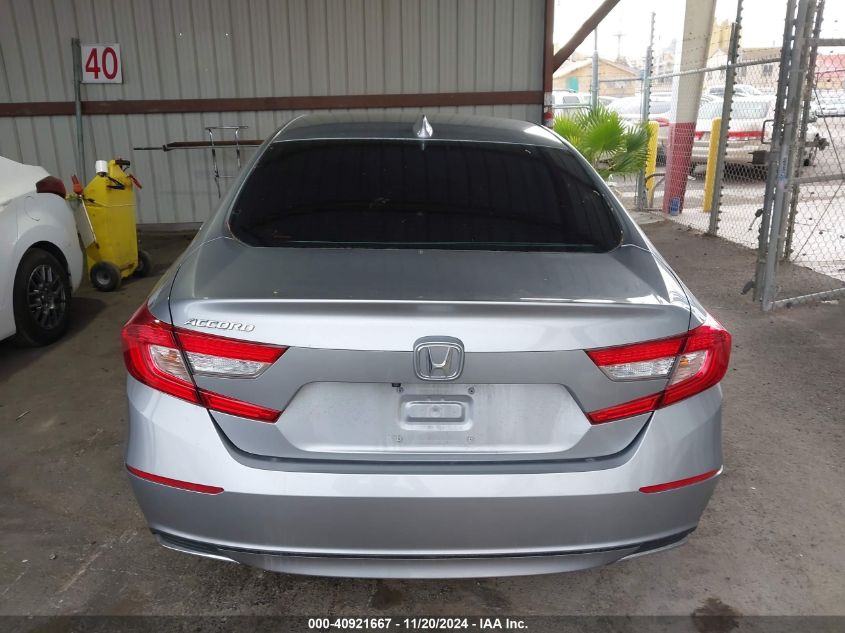 2018 Honda Accord Lx VIN: 1HGCV1F11JA228641 Lot: 40921667