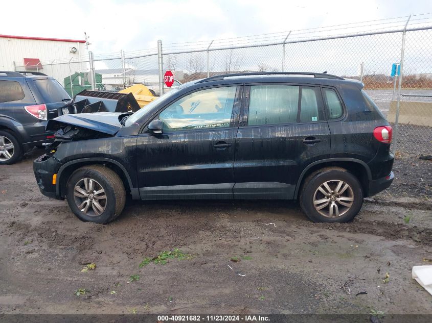 2017 VOLKSWAGEN TIGUAN 2.0T/S - WVGBV7AX7HK011765