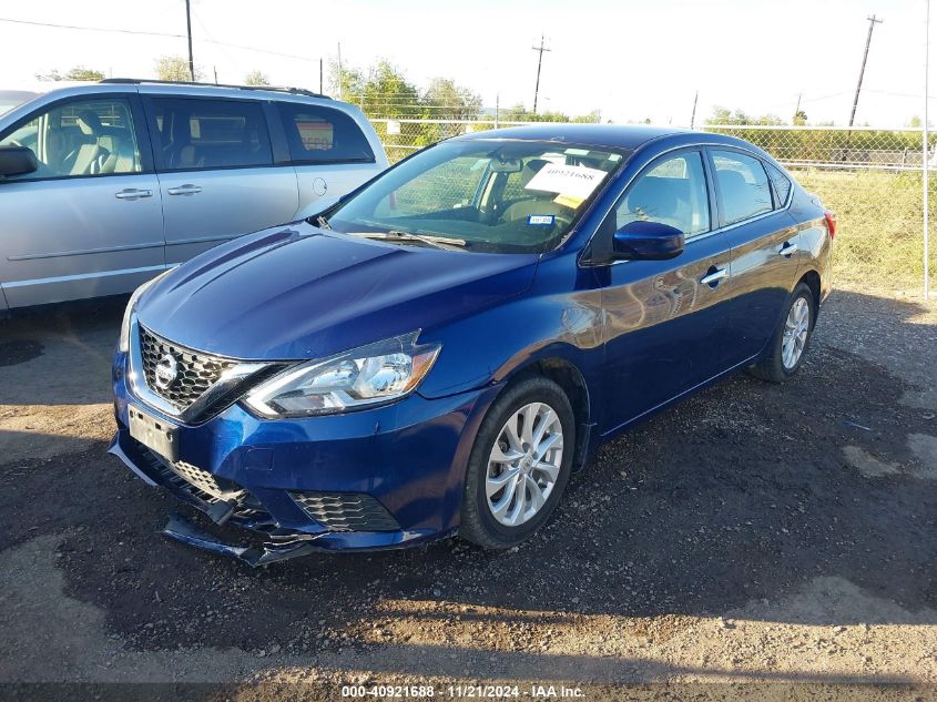 2019 Nissan Sentra S VIN: 3N1AB7AP2KY272046 Lot: 40921688