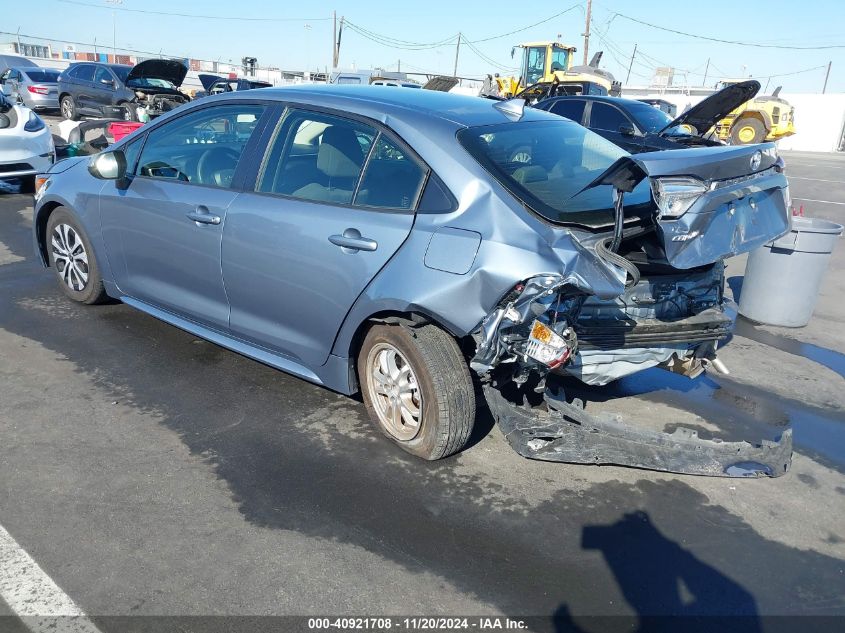 VIN JTDEAMDE6N3006729 2022 Toyota Corolla, Hybrid Le no.3