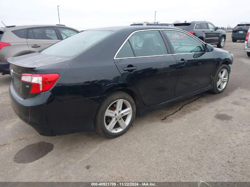 VIN 4T1BF1FK9DU235142 2013 Toyota Camry, SE no.4