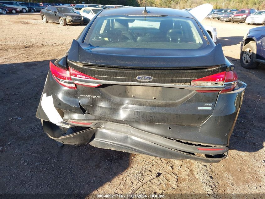 2018 Ford Fusion Se VIN: 3FA6P0HD2JR153287 Lot: 40921714