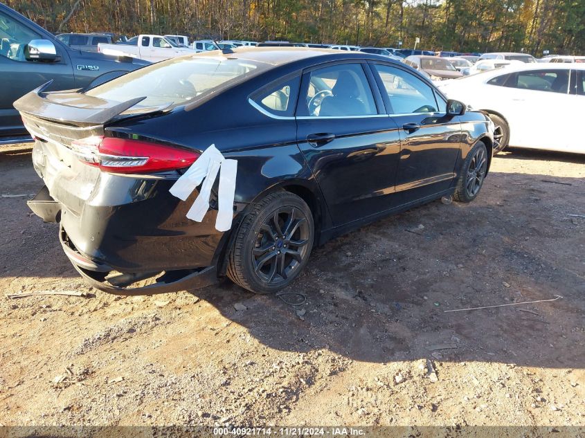 2018 Ford Fusion Se VIN: 3FA6P0HD2JR153287 Lot: 40921714