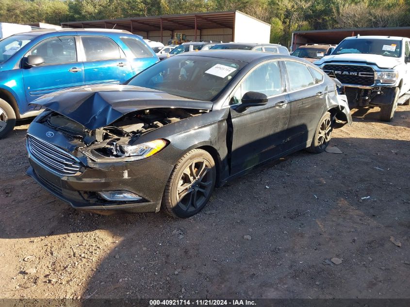 2018 Ford Fusion Se VIN: 3FA6P0HD2JR153287 Lot: 40921714