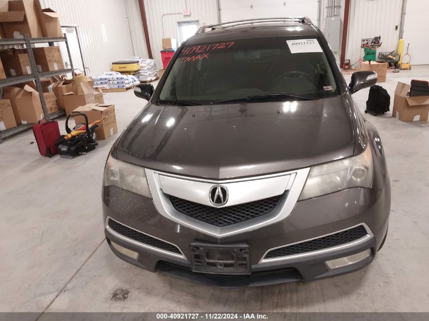 2010 Acura Mdx VIN: 2HNYD2H22AH506719 Lot: 40921727