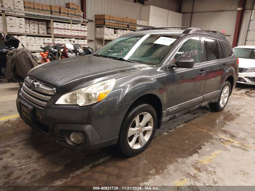 2013 Subaru Outback 2.5I Premium VIN: 4S4BRBGC0D3312782 Lot: 40921728