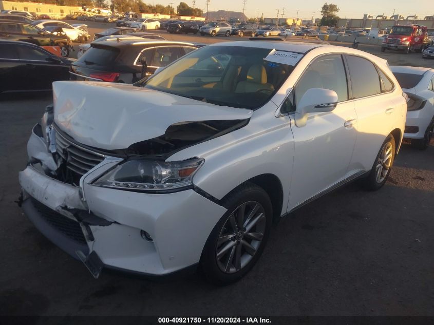 VIN 2T2ZB1BA4FC003345 2015 Lexus RX, 450H no.2