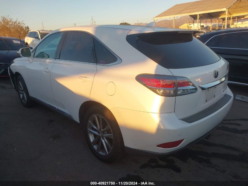 VIN 2T2ZB1BA4FC003345 2015 Lexus RX, 450H no.3