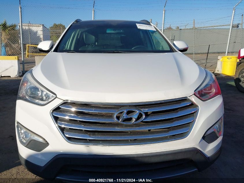 2016 Hyundai Santa Fe Se VIN: KM8SR4HF5GU159027 Lot: 40921768