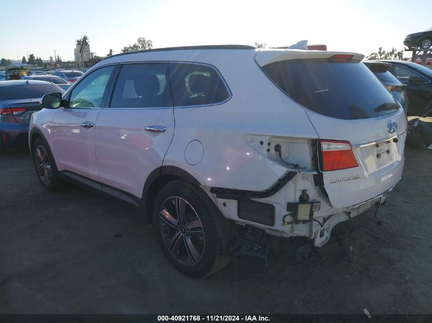 VIN KM8SR4HF5GU159027 2016 Hyundai Santa Fe, SE no.3