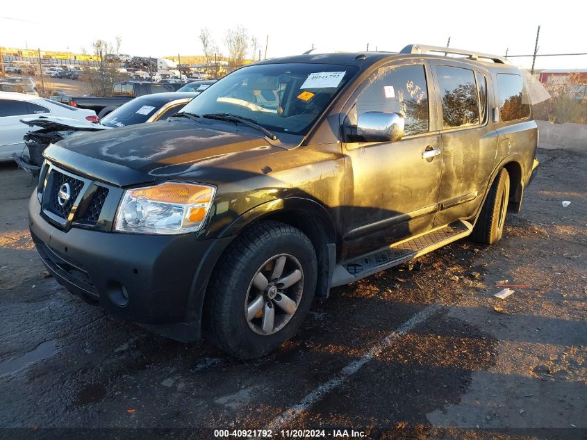 2012 Nissan Armada Sv VIN: 5N1AA0NC2CN605631 Lot: 40921792