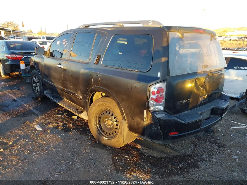 2012 Nissan Armada Sv VIN: 5N1AA0NC2CN605631 Lot: 40921792