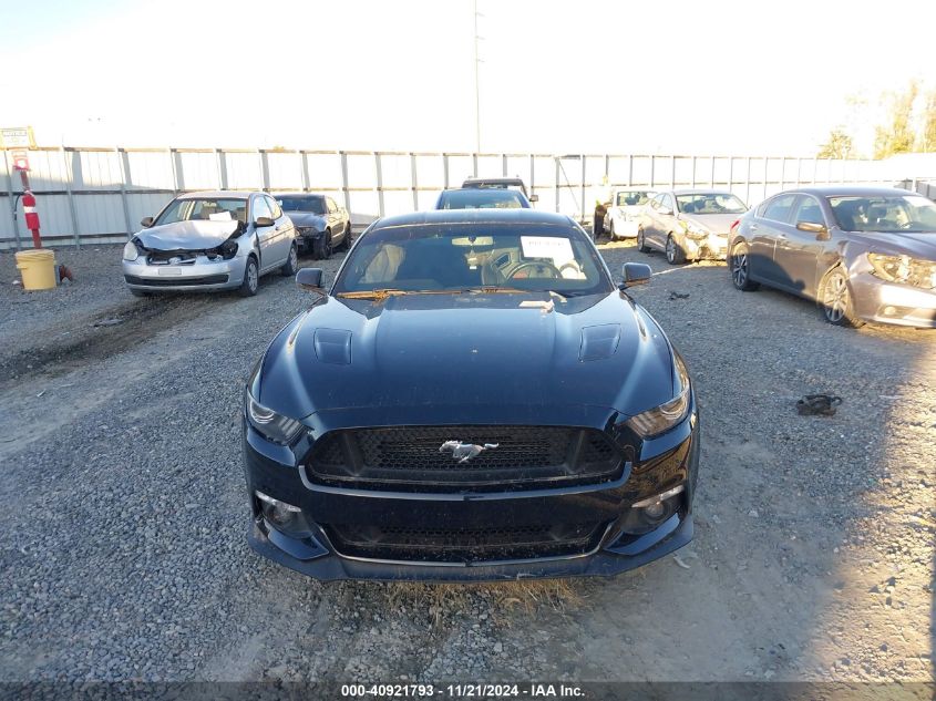 2015 Ford Mustang Gt Premium VIN: 1FA6P8CF6F5417337 Lot: 40921793