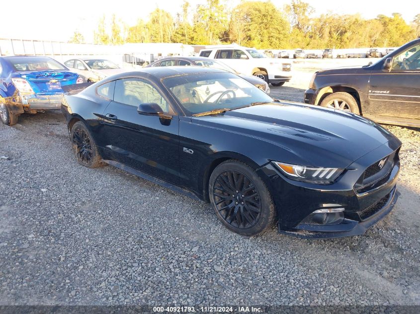 2015 Ford Mustang Gt Premium VIN: 1FA6P8CF6F5417337 Lot: 40921793