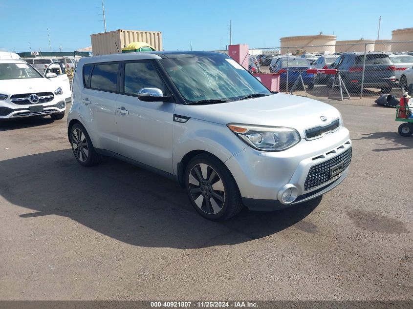 VIN KNDJX3A51F7801970 2015 KIA Soul, ! no.1