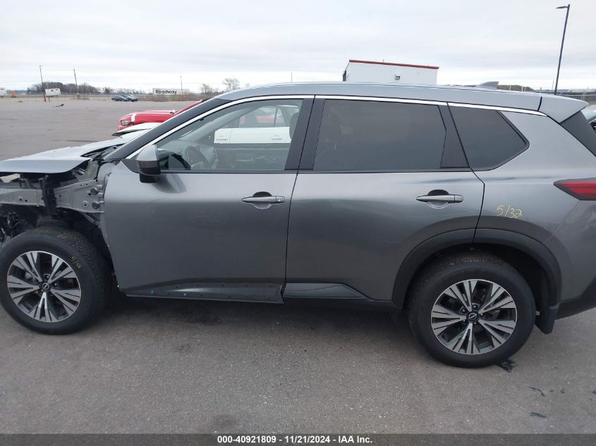 2023 Nissan Rogue Sv Intelligent Awd VIN: JN8BT3BB2PW351505 Lot: 40921809