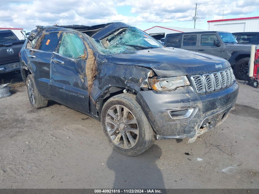 2018 Jeep Grand Cherokee Overland 4X4 VIN: 1C4RJFCG7JC340486 Lot: 40921815