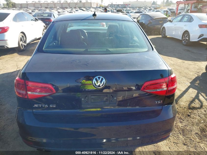 2015 Volkswagen Jetta 1.8T Se VIN: 3VWD17AJ9FM253920 Lot: 40921816