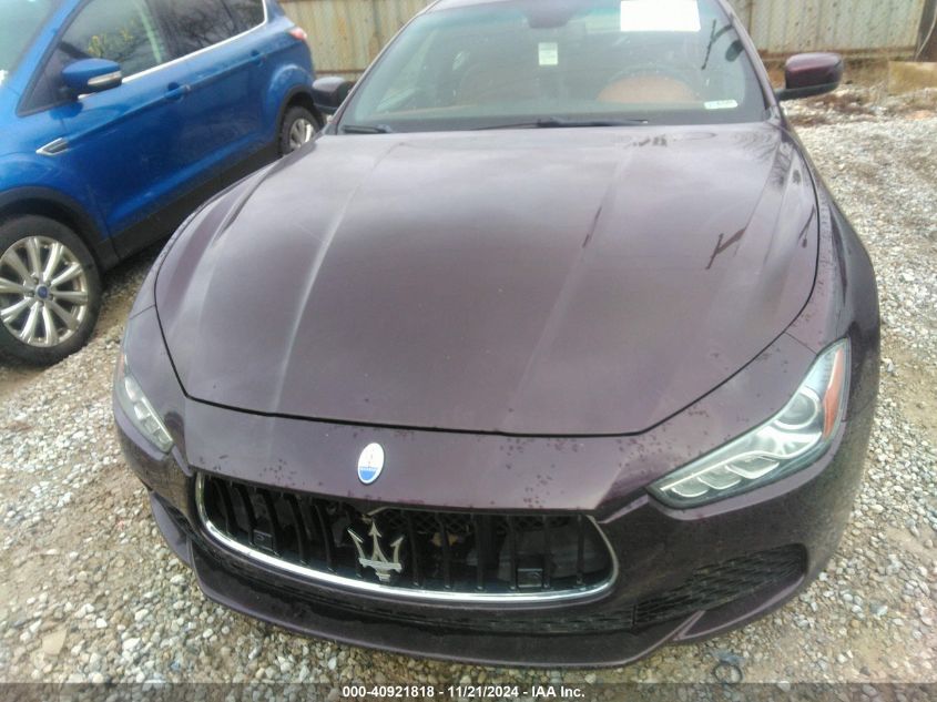 2014 Maserati Ghibli S Q4 VIN: ZAM57RTA9E1125246 Lot: 40921818